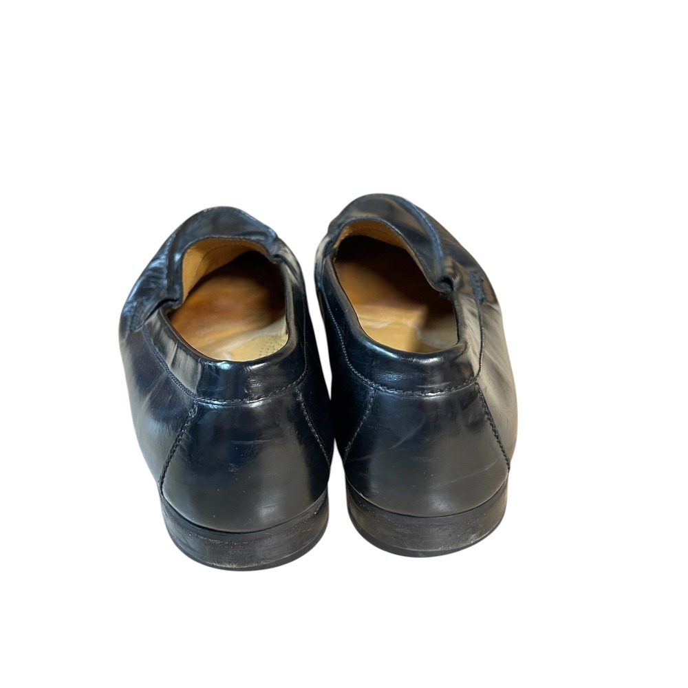 Cole Haan Mens Penny Loafers Black Leather‎ Dress Shoes Size 13 D - Picture 3 of 12